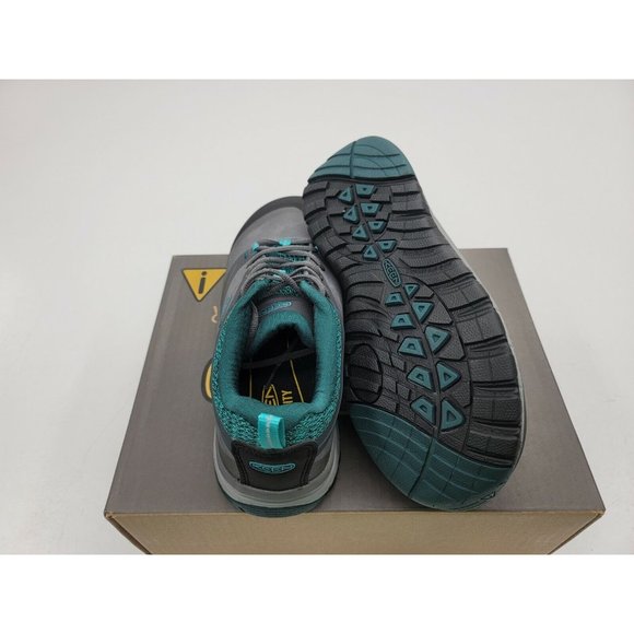 Shoes Keen Women's Steel Toe Low Sedona Pulse Size 7 M Magnet Brand New In Box - Picture 12 of 12